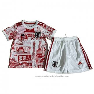 Camiseta Japon Anime Nino 24/25 Rosa