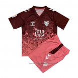 Camiseta Malaga 2ª Nino 22/23