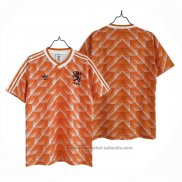 Camiseta Paises Bajos 1ª Retro 1988