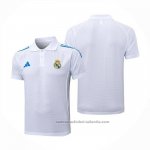 Camiseta Polo del Real Madrid 25/26 Blanco Azul
