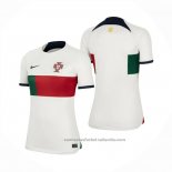 Camiseta Portugal 2ª Mujer 2022