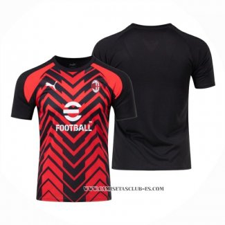 Camiseta Pre Partido del AC Milan 2023 Rojo