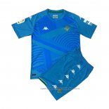 Camiseta Real Betis Portero Nino 21/22 Azul