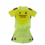 Camiseta Real Madrid Portero Nino 25/26 Amarillo