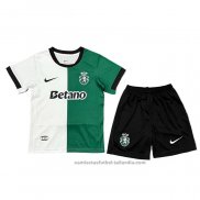 Camiseta Sporting Special Nino 25/26 Blanco Verde
