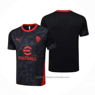 Camiseta de Entrenamiento AC Milan 25/26 Negro