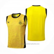 Camiseta de Entrenamiento Borussia Dortmund Sin Mangas 25/26 Amarillo