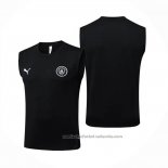 Camiseta de Entrenamiento Manchester City Sin Mangas 25/26 Negro
