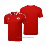 Camiseta de Entrenamiento Manchester United 25/26 Rojo