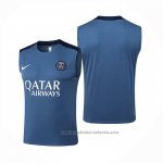 Camiseta de Entrenamiento Paris Saint-Germain Sin Mangas 25/26 Gris