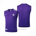 Camiseta de Entrenamiento Real Madrid Sin Mangas 25/26 Purpura
