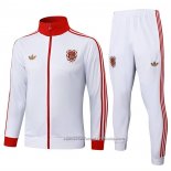 Chandal de Chaqueta del Bayern Munich 125 Aniversario Nino 25/26 Blanco