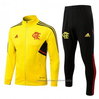 Chandal de Chaqueta del Flamengo 22/23 Amarillo