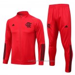 Chandal de Chaqueta del Flamengo 23/24 Rojo