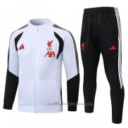 Chandal de Chaqueta del Liverpool Nino 26/27 Blanco