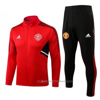 Chandal de Chaqueta del Manchester United 22/23 Rojo