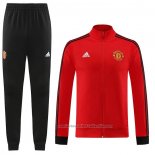 Chandal de Chaqueta del Manchester United 23/24 Rojo