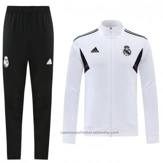 Chandal de Chaqueta del Real Madrid 22/23 Blanco