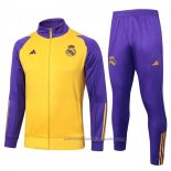 Chandal de Chaqueta del Real Madrid 23/24 Amarillo