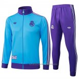 Chandal de Chaqueta del Real Madrid Nino 25/26 Azul
