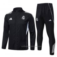 Chandal de Rompevientos del Real Madrid 25/26 Negro