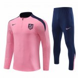 Chandal de Sudadera del Atletico Madrid Nino 24/25 Rosa