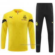 Chandal de Sudadera del Borussia Dortmund 22/23 Amarillo