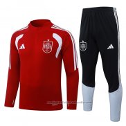 Chandal de Sudadera del Espana Nino 2026/27 Rojo