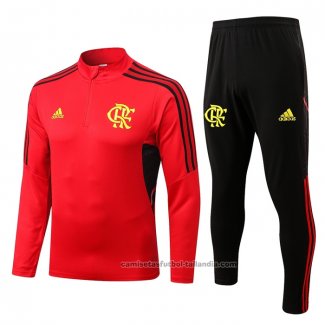 Chandal de Sudadera del Flamengo 22/23 Rojo