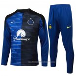 Chandal de Sudadera del Inter Milan 24/25 Azul