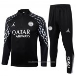 Chandal de Sudadera del Paris Saint-Germain 25/26 Negro