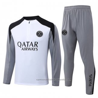 Chandal de Sudadera del Paris Saint-Germain Nino 2026/27 Blanco