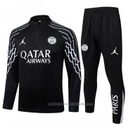 Chandal de Sudadera del Paris Saint-Germain Nino 25/26 Negro