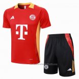 Chandal del Bayern Munich Manga Corta 24/25 Rojo - Pantalon Corto