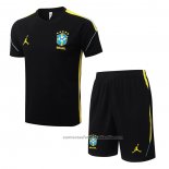 Chandal del Brasil Manga Corta 26/27 Negro - Pantalon Corto