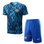 Chandal del Chelsea Manga Corta 2022/23 Azul - Pantalon Corto