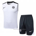 Chandal del Chelsea Sin Mangas 25/26 Blanco