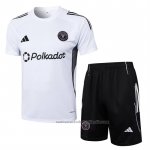 Chandal del Inter Miami Manga Corta 25/26 Blanco - Pantalon Corto