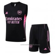 Chandal del Inter Miami Sin Mangas 25/26 Negro Rosa