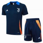 Chandal del Juventus Manga Corta 24/25 Azul - Pantalon Corto