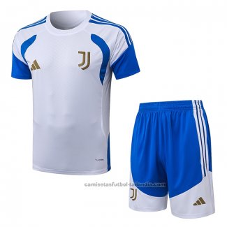 Chandal del Juventus Manga Corta 26/27 Blanco - Pantalon Corto