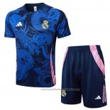 Chandal del Real Madrid Dragon Manga Corta 24/25 Azul - Pantalon Corto