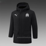 Chaqueta Invierno del Olympique Marsella 24/25 Negro