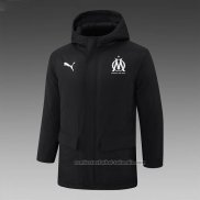 Chaqueta Invierno del Olympique Marsella 24/25 Negro