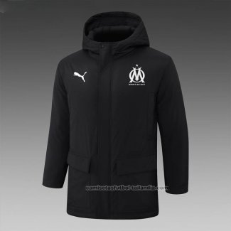 Chaqueta Invierno del Olympique Marsella 24/25 Negro