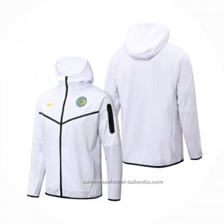 Chaqueta con Capucha del Inter Milan 22/23 Blanco