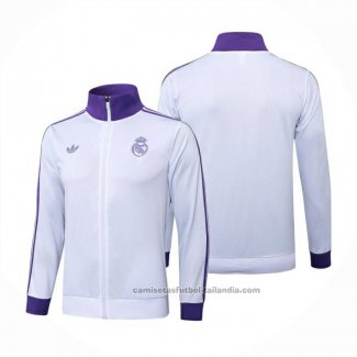 Chaqueta del Real Madrid 24/25 Blanco Purpura