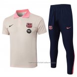 Conjunto Polo del Barcelona 25/26 Amarillo
