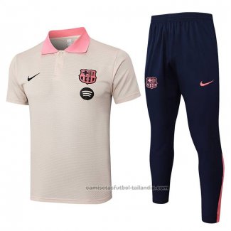 Conjunto Polo del Barcelona 25/26 Amarillo
