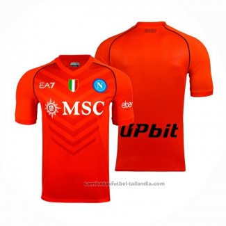 Tailandia Camiseta Napoli Portero 23/24 Naranja